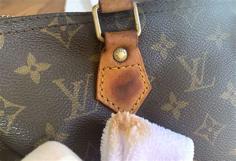 how to clean louis vuitton leather straps|professional louis vuitton cleaning.